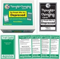 Thought Changing Card Kit for People Who Are Depressed