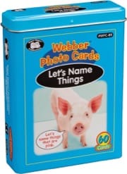 Webber Photo Cards - Let's Name Things