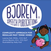 bjorem complexity approach for regular past tense verbs