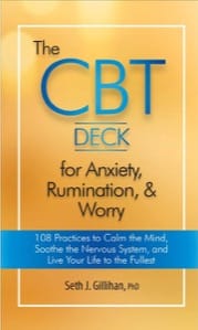 the cbt deck for anxiety, rumination, & worry