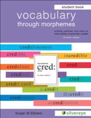 vocabulary through morphemes student book