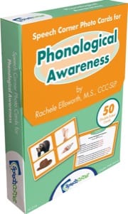phonological awareness photo cards