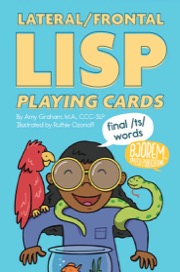 lateral/frontal lisp playing cards