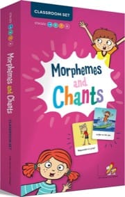 morphemes and chants cards, classroom set