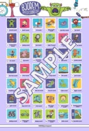 Bjorem Speech Sound Cues Playproof Poster | Silvereye