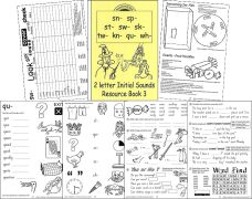 waddington 2 letter initial sounds resource book 3