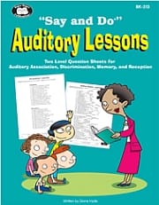 Say and Do Auditory Lessons