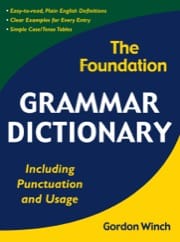 Foundation Grammar Dictionary