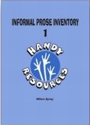 informal prose inventory book 1