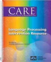 care language processing intervention resource