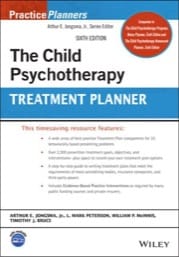 the child psychotherapy treatment planner