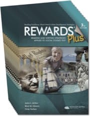 rewards plus social studies, student books set