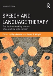 speech and language therapy