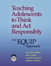 teaching adolescents to think and act responsibly