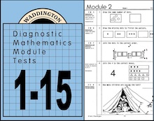 waddington diagnostic mathematics module tests 1-15