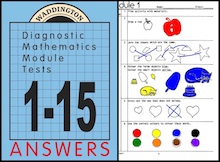 waddington diagnostic mathematics module tests 1-15