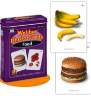 webber photo cards, foods