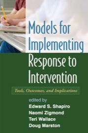 models for implementing response to intervention