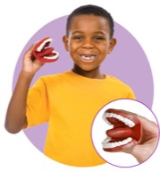 mini mouth finger puppet