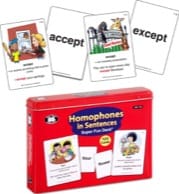 Homophones in Sentences Super Fun Deck