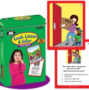 Look, Listen, & Infer Fun Deck