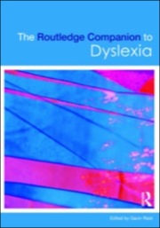 the routledge companion to dyslexia