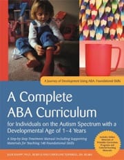 complete aba curriculum for individuals on the autism spectrum with a developmental age of 1-4 years