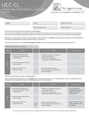 Underlying Characteristics Checklist Classic Autism (UCC-CL)