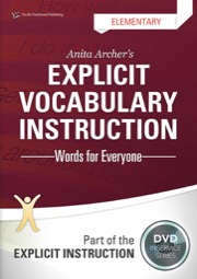explicit vocabulary instruction