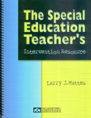 the special education teacher's intervention resource