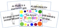 talk around cards - families