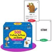 500 Prefixes, Suffixes & Stems Super Fun Deck