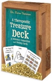 Therapeutic Treasure Deck of Sentence Completion and Feelings Cards