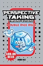 perspective taking tweens & teens double dice deck
