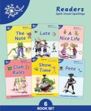 dandelion readers, split vowel spellings