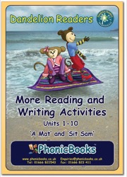 dandelion readers set 2 & 3, units 1-10 more reading & writing activities