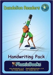 dandelion readers, handwriting pack