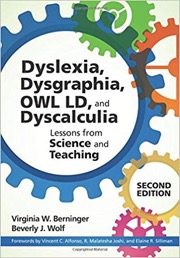 Dyslexia, Dysgraphia, OWL LD, and Dyscalculia