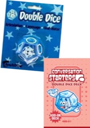 Conversation Starters Double Dice Add-On Deck with Dice