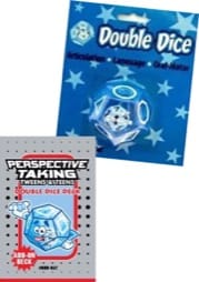 Perspective Taking Tweens & Teens Double Dice Add-On Deck with Dice