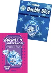 Social Inferences Double Dice Add-On Deck with Dice