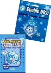 Social Situations for Teens Double Dice Add-On Deck with Dice