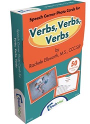 verbs, verbs, verbs photo cards