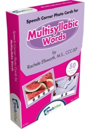 Multisyllabic Words Photo Cards