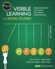 visible learning for social studies, grades k-12