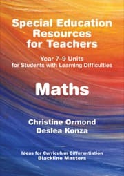 special education resources for teachers, maths