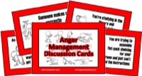 Anger Management Discussion Cards Secondary