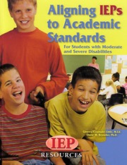 aligning ieps to academic standards for students with moderate and severe disabilities