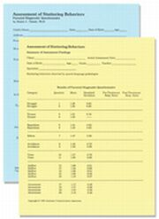 assessment of stuttering behaviours