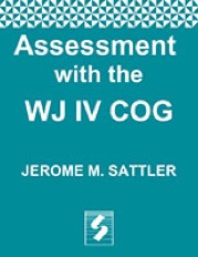 assessment with the wj iv cog